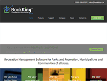 Tablet Screenshot of bookking.ca